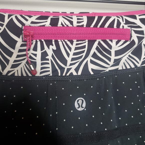 lululemon Run: Pace Setter Skirt Polka Dot Tennis Skort Sweet Spot Womens Size 6 - Picture 9 of 16